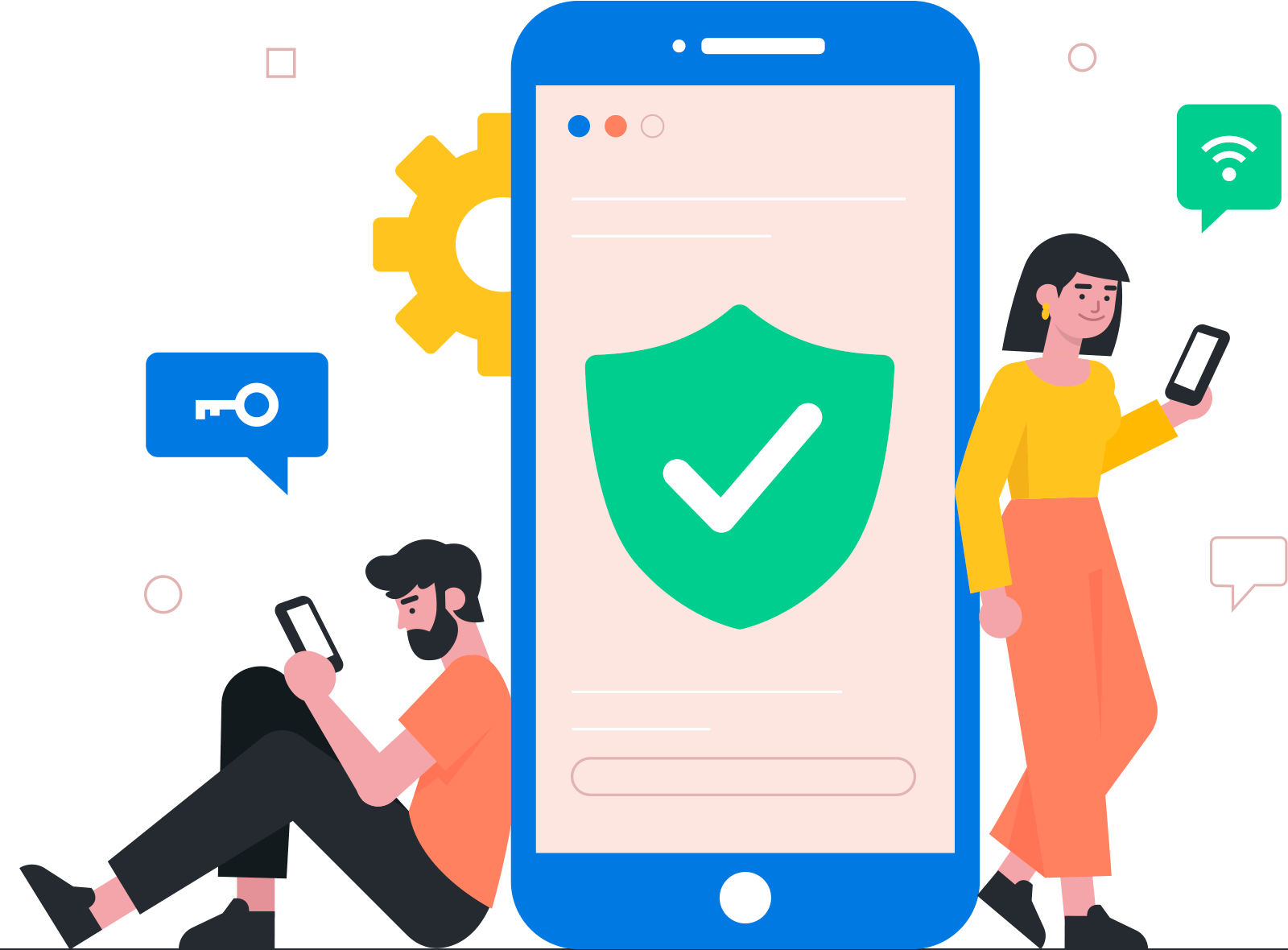 Contact Illustration